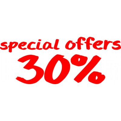 Folienbeschriftung special offers 30%