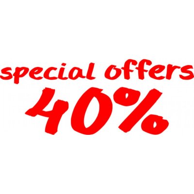 Folienbeschriftung special offers 40%