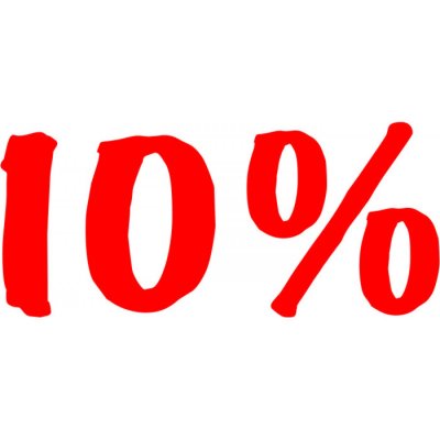 Folienbeschriftung 10%
