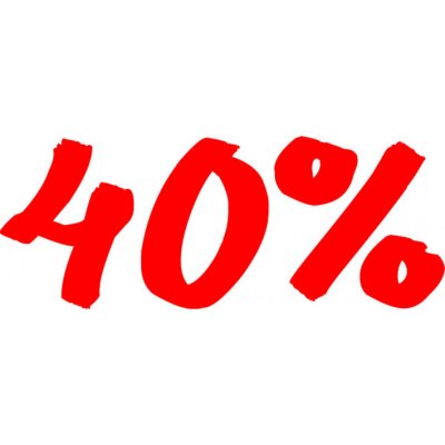 Folienbeschriftung 40%