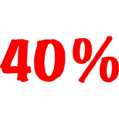 Folienbeschriftung 40%