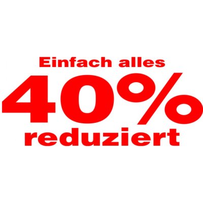 Folienbeschriftung Einfach alles 40% reduziert
