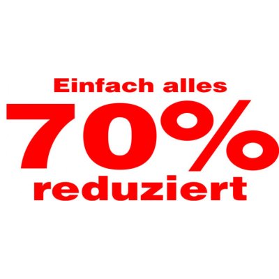 Folienbeschriftung Einfach alles 70% reduziert