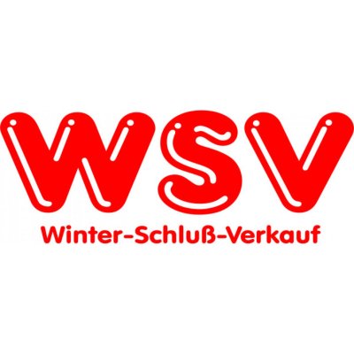 Folienbeschriftung WSV Winter-Schluß-Verkauf