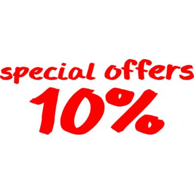 Folienbeschriftung special offers 10%