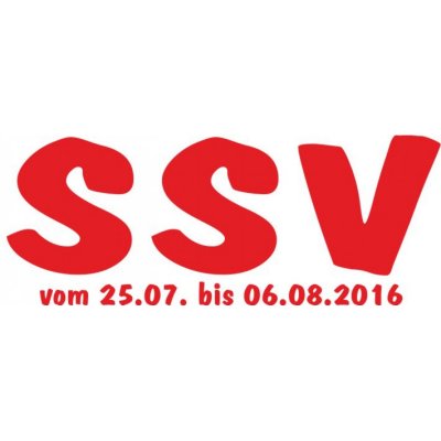 Folienbeschriftung SSV mit Datum