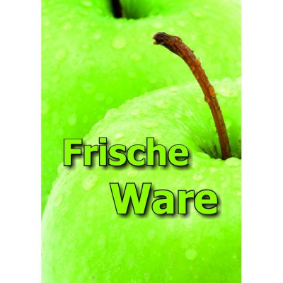 Plakat Frische Ware