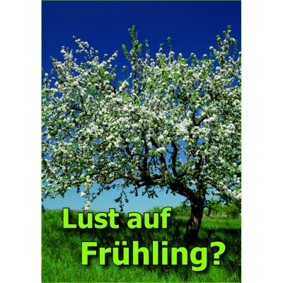 Plakat Lust auf Frühling?