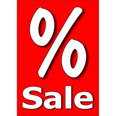 Plakat % Sale