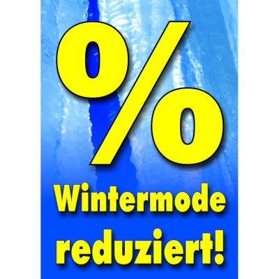 Plakat Wintermode reduziert!