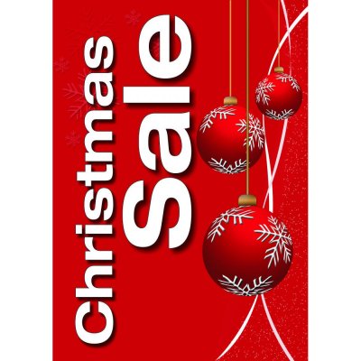 Plakat Christmas Sale