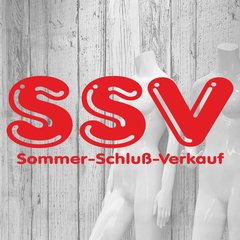 Folienbeschriftung SSV Sommer-Schluß-Verkauf