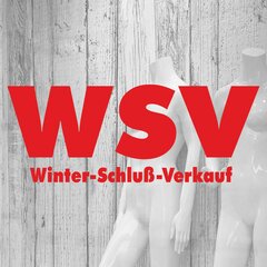 Folienbeschriftung WSV Winter-Schlu-Verkauf 90 cm lang,...