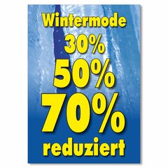 Plakat Wintermode 30% - 50% - 70%