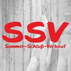 Folienbeschriftung SSV Sommer-Schluß-Verkauf