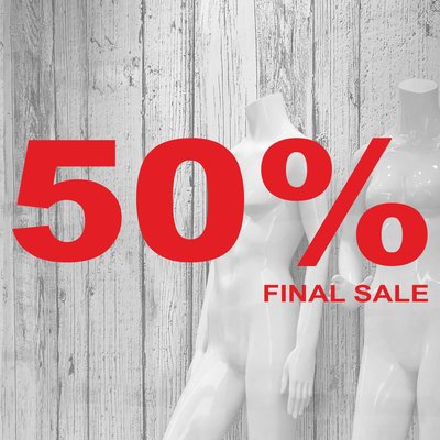 Folienbeschriftung 50% Final Sale