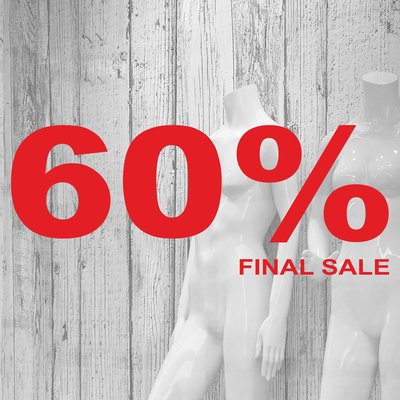 Folienbeschriftung 60% Final Sale